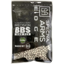 BILLES SPECNA ARMS EDGE PRECISION 0,36GR 1000 BILLES...