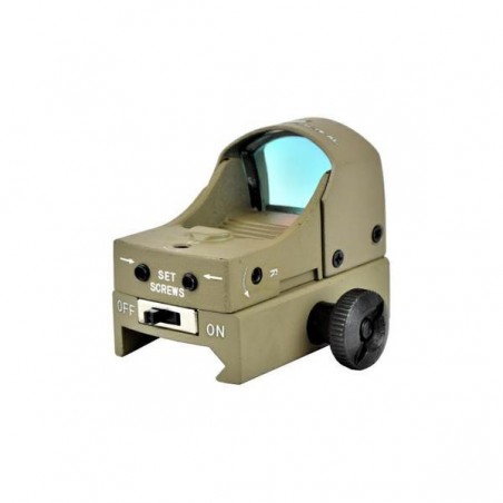 MINI RED DOT TAN (JS TACTICAL JS-HD107T) *