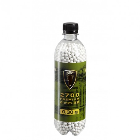 BILLES BBS 0,30GR ELITE FORCE BOUTEILLE DE 2700 BILLES *