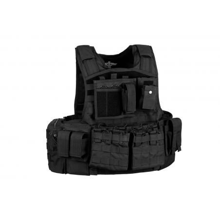 GILET TACTIQUE MOD CARRIER COMBO NOIR INVADER GEAR