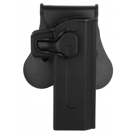 HOLSTER PADDLE AMOMAX POUR WE / KJW / TM HI-CAPA NOIR (AM-HCPG2)