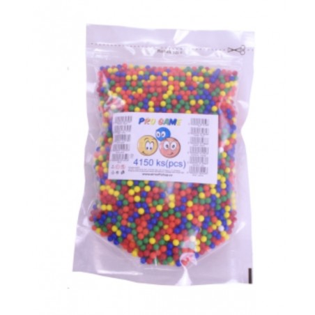 BILLES MULTICOLORES 0,12GR PRO GAME