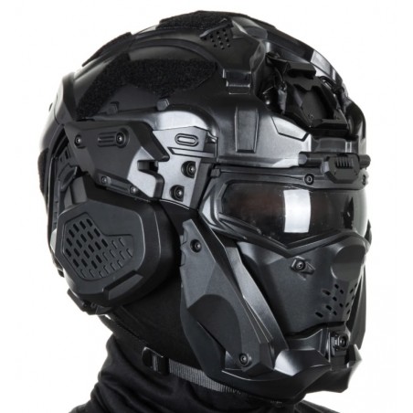 CASQUE COMPLET WOSPORT W ASSAULT HELMET II NOIR