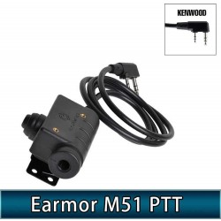 EARMOR M51 TACTICAL PTT...