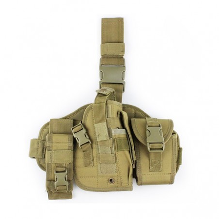 HOLSTER PLATEFORME DE CUISSE TAN (TACTICAL OPS)