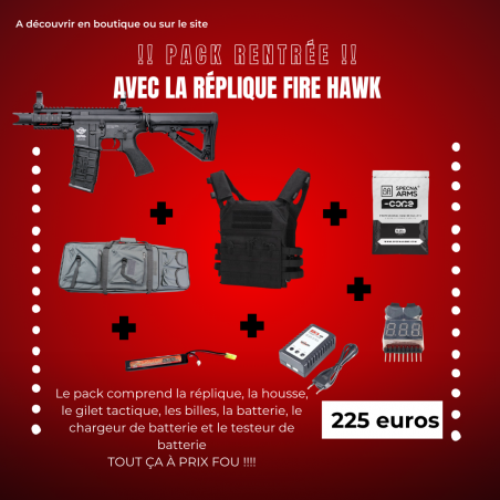 PACK RENTRÉE FIRE HAWK