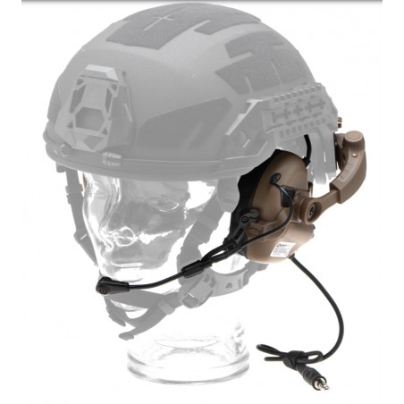 ENSEMBLE DE PROTECTION AUDITIVE M32X PLUS POUR RAILS DE CASQUE ARC (EARMOR)