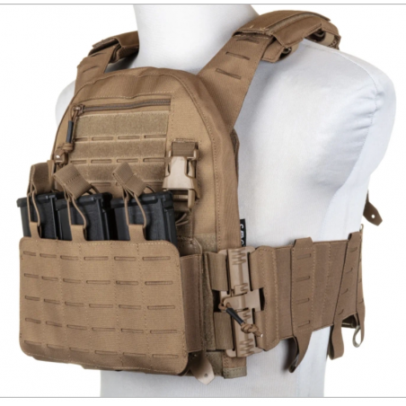 VESTE PLATE CARRIER QR TAN SPECNA ARMS