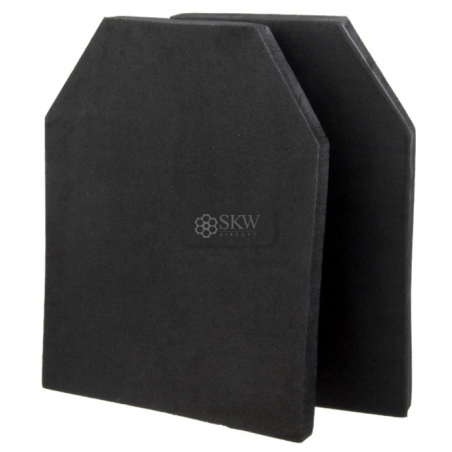 2 PLAQUES DE PROTECTION DUMMY GOMME FOAM 25,5X32,5CM (DELTA TACTICS)