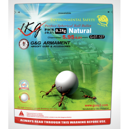 BILLES BIO G&G 0,28GR