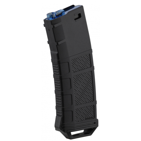 CHARGEUR AMAROK 250 COUPS AEG NOIR/BLEU TYPE A