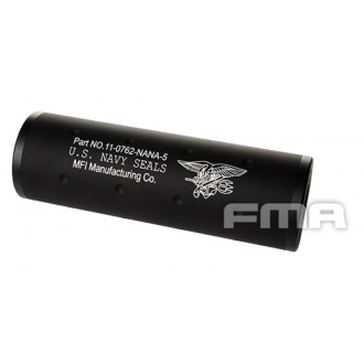 EXTENSION SILENCIEUX NAVY SEAL NOIR (FMA)