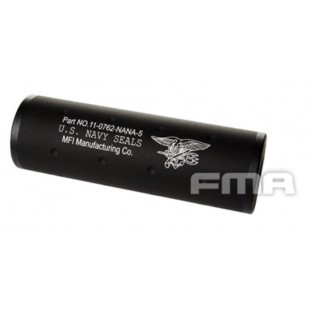EXTENSION SILENCIEUX NAVY SEAL NOIR (FMA)
