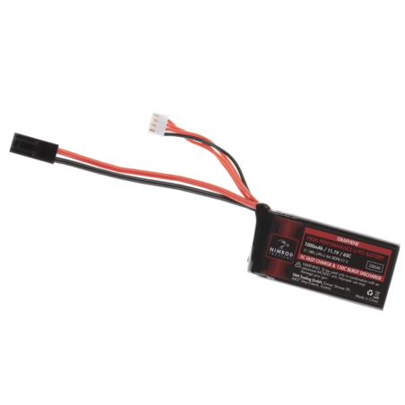 BATTERIE LIPO 11,1V 1000mAh 65C GRAPHENE PEQ TYPE**