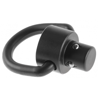 ATTACHE SANGLE QD PTS NOIR LOW PROFILE