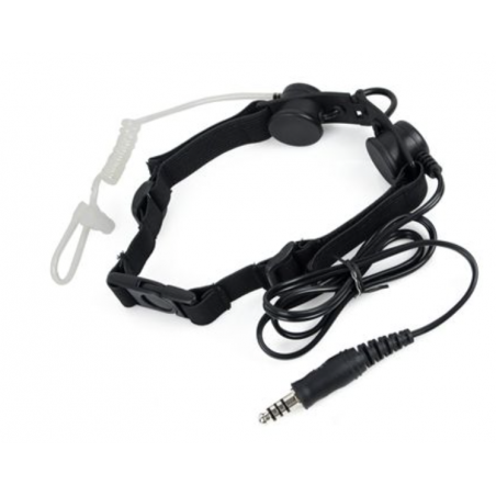 MICRO LARYNGOPHONE NOIR (Z-TACTICAL)