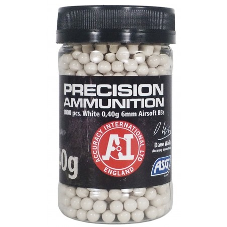 BILLES ACCURACY INTERNATIONAL 0,40GR BOUTEILLE DE 1000 BILLES