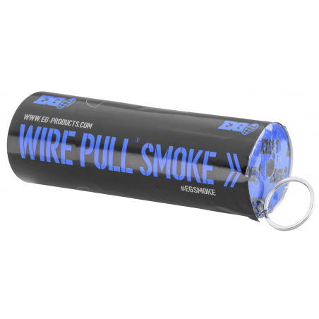 FUMIGÈNE À GOUPILLE SIMPLE SORTIE BLEU WP40