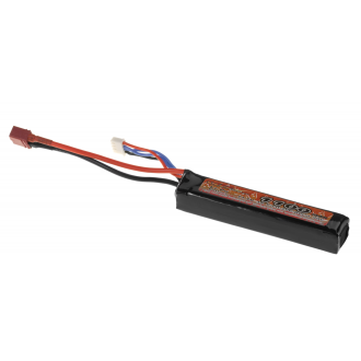 BATTERIE LIPO 11,1V 1100mAh 20C STOCK TUBE TYPE T-PLUG...