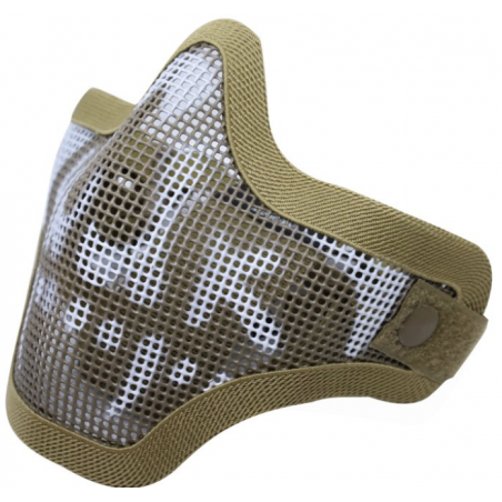 GRILLE DE PROTECTION GEN1 SKULL TAN (DELTA ARMORY)