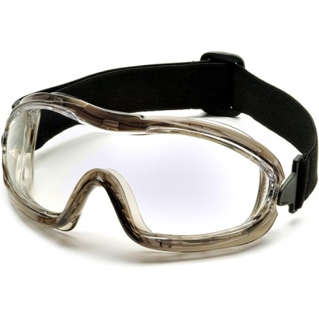 MASQUES DE PROTECTION PYRAMEX À PROFIL BAS ANTI-BUÉE NOIRES