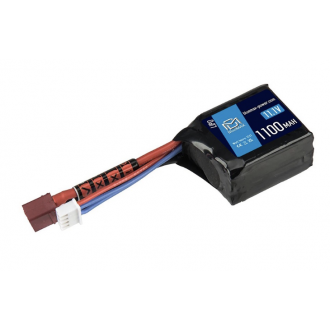 BATTERIE LIPO 11,1V 1100mAh 15C CUBE (BLUE MAX)