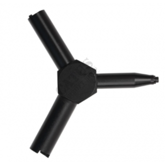 CLEFS POUR VALVE DE CHARGEUR NOIR (METAL)