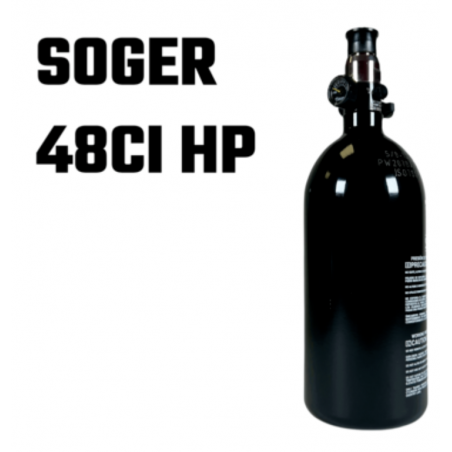 BOUTEILLE HPA 0.8L  + PRESET 3000PSI (SOGER)