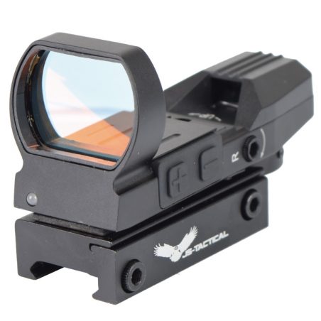 VISEUR POINT ROUGE HOLO MULTIRÉTICULE NOIR (JS TACTICAL)