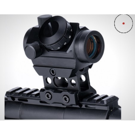 POINT ROUGE T1 AVEC MONTAGES FLEXLINE (TACTICAL OPS)