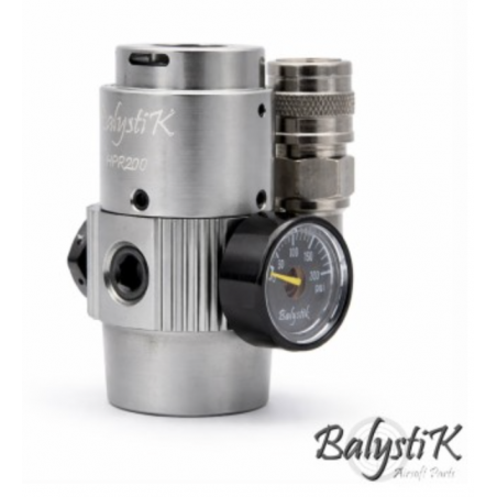 RÉGULATEUR HPA BALYSTIK HPR200 US TITANIUM SILVER