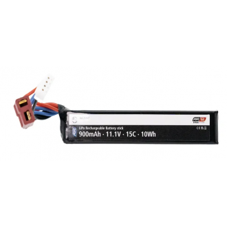 BATTERIE LIPO 11,1V 900mAh 15C T-DEAN (ASG)