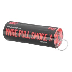 FUMIGÈNE À GOUPILLE SIMPLE SORTIE ROUGE WP40