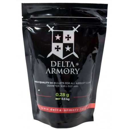 BILLES BIO 0,28GR SACHET DE 500GR (DELTA ARMORY)