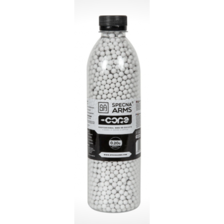 BILLES 0,20GR CORE EN BOUTEILLE DE 3000 BILLES (SPECNA ARMS)