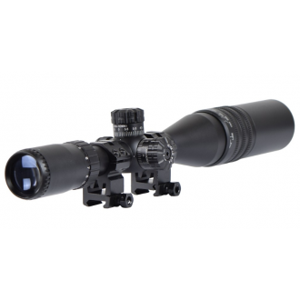 4X-16X ZOOM OPTIQUE ILLUMINÉE LENTILLE 44MM NOIRE (JS...