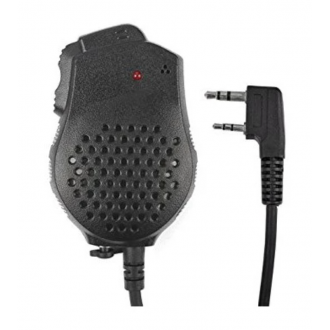 MICRO/HAUT PARLEUR EXTERNE DOUBLE POUR RADIO BAOFENG UV82