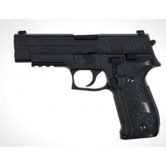 PISTOLET 6MM GAZ F226 AVEC RAILS NOIR (WE)