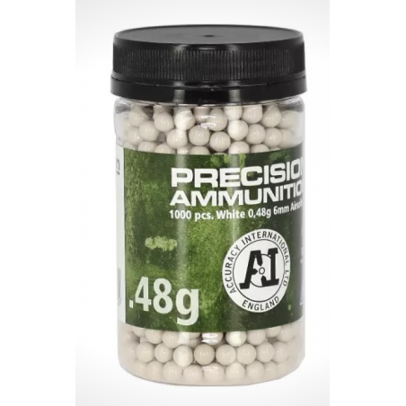 BILLES 0,48GR ACCURACY EN POT DE 1000 (ASG)