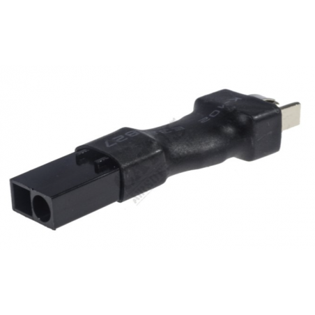 ADAPTATEUR DE BATTERIE TAMIYA FEMELLE PETIT / T-PLUG (DELTA ARMORY)