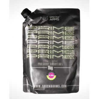 BILLES 0,28GR PRIME TRAÇANTES VERTES EN SACHET (SPECNA ARMS)