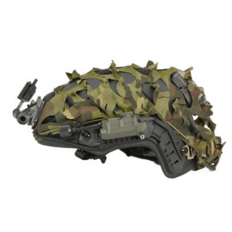 HOUSSE DE CAMOUFLAGE DÉCOUPÉE AU LASER 3D POUR CASQUE À PROFIL HAUT - MT (8FIELDS)