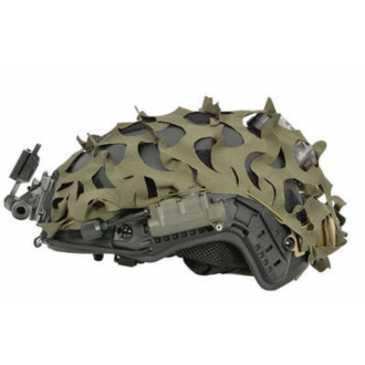 HOUSSE DE CAMOUFLAGE DÉCOUPÉE AU LASER 3D POUR CASQUE À...