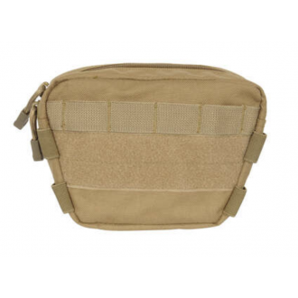 POCHETTE ZIPPÉE INFÉRIEURE RABATTABLE POUR PORTE PLAQUES...