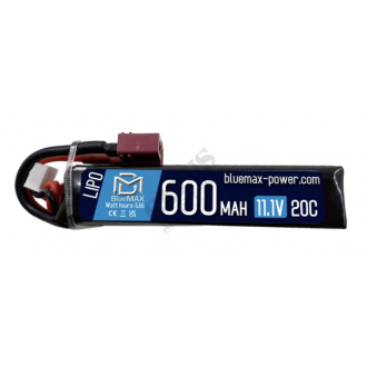 BATTERIE LIPO 11,1V 600mAh 20C PDW DEAN (BLUEMAX)